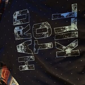 Black Graphic Hoodie